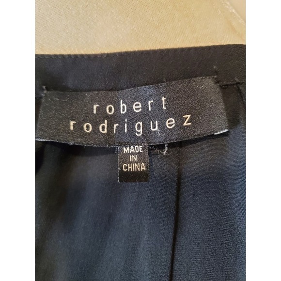 Robert Rodriquez Silk Button down shirt size 2 - Picture 4 of 8